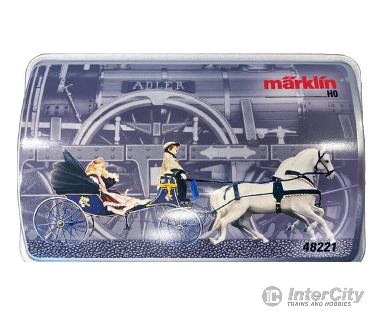 Marklin 48221 Ho Ima Show Special Car In Collector Tin European Freight Cars