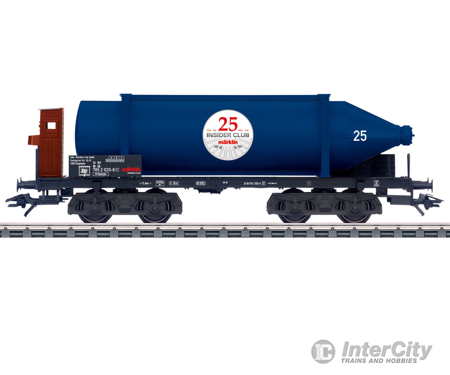 Marklin 48253 DB Carbide Container Car for 25 Years of Insider Membership - Default Title (IC-MARK-48253)