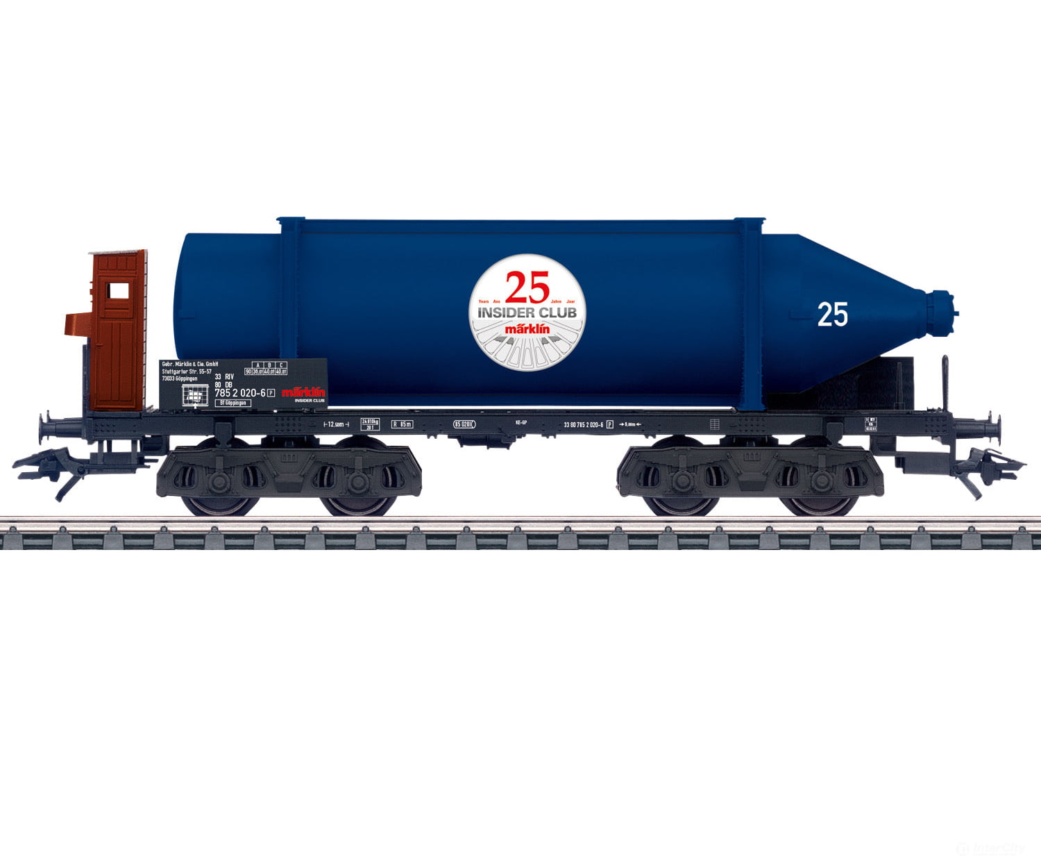 Marklin 48253 DB Carbide Container Car for 25 Years of Insider Membership - Default Title (IC-MARK-48253)