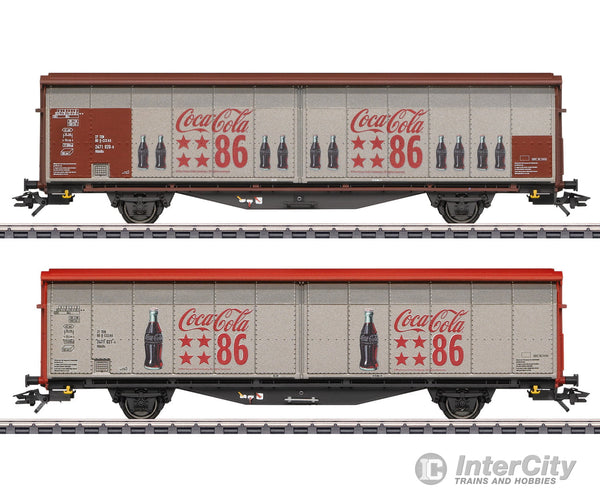 Marklin 48345 Type Hbbills Sliding Wall Boxcar Set - Default Title (IC-MARK-48345)