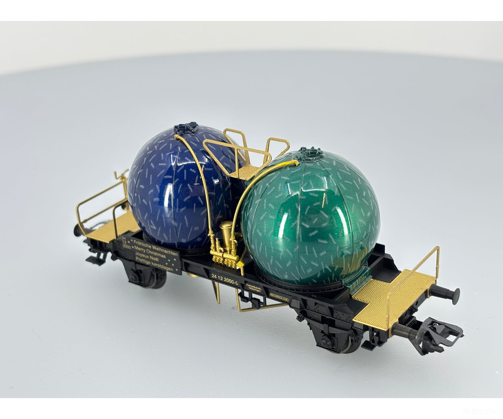 Marklin 48400 Ho 2000 Christmas Flat Car With Bells European Freight Cars