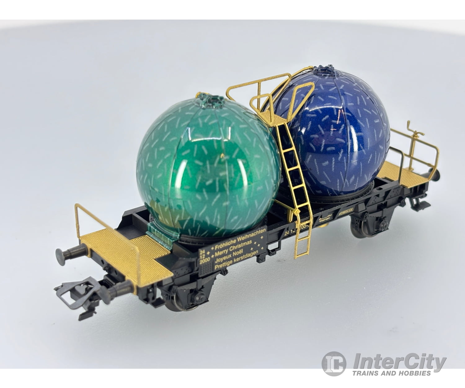 Marklin 48400 Ho 2000 Christmas Flat Car With Bells European Freight Cars