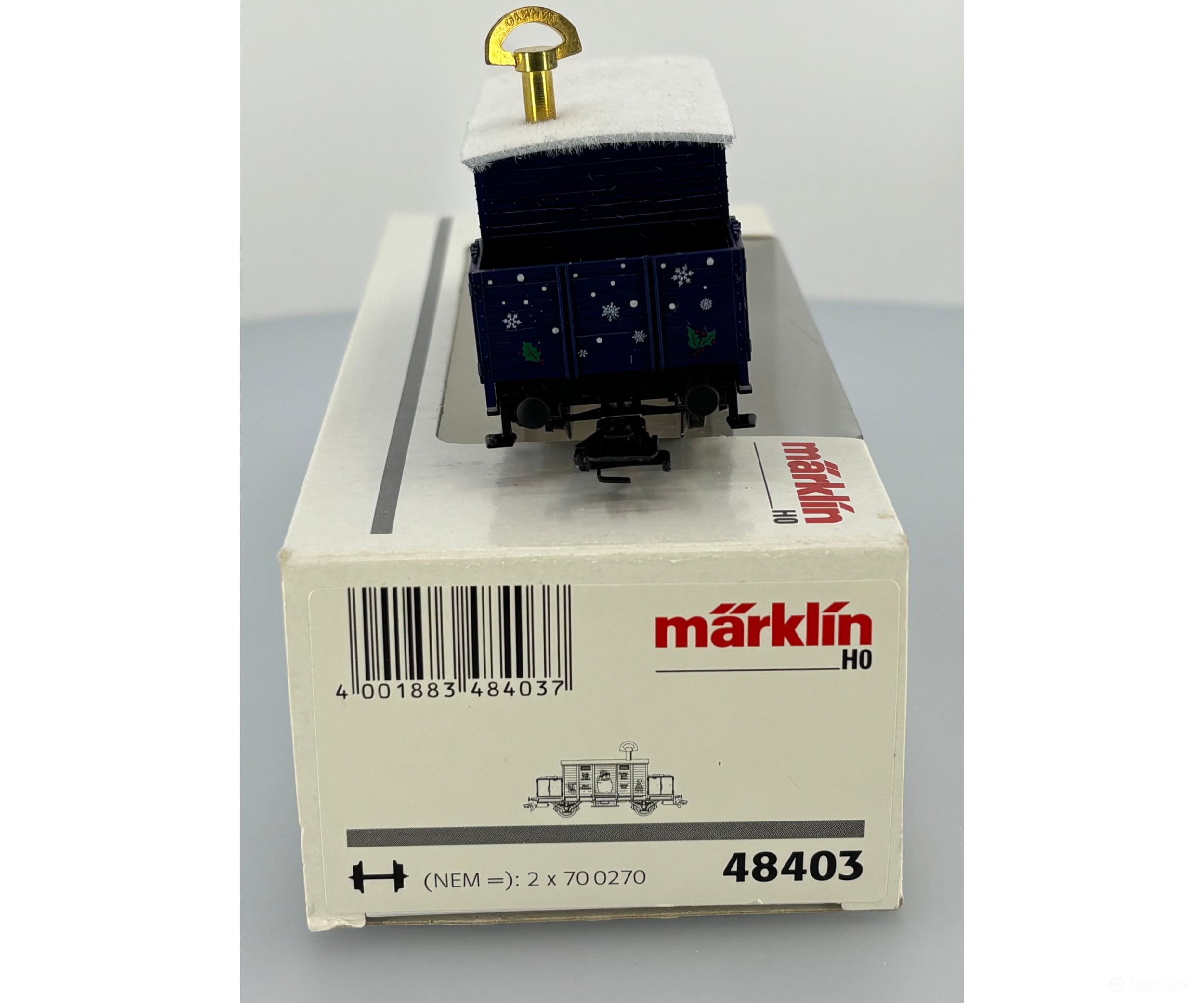 Marklin 48403 Ho 2003 Christmas Car European Freight Cars