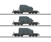 Marklin 48660 Ho Type Ssyms Köln Heavy-Duty Flat Car Set European Freight Cars