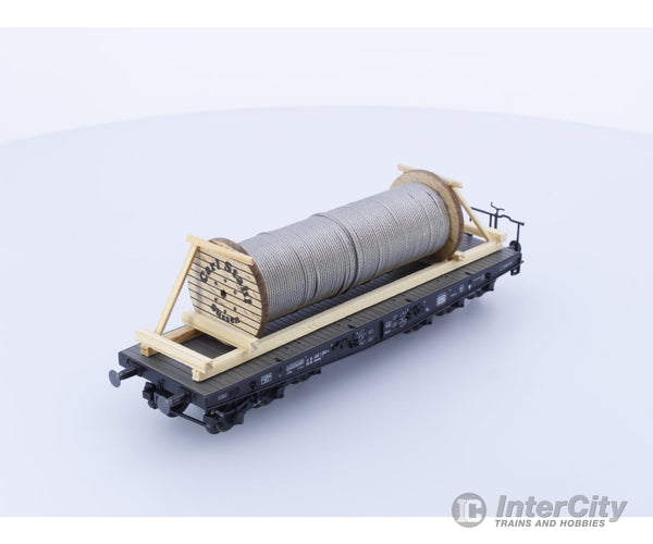 Marklin 48669 Ho Db Heavy Duty Flat Car With Cable Drum Load 48212613 European Freight Cars
