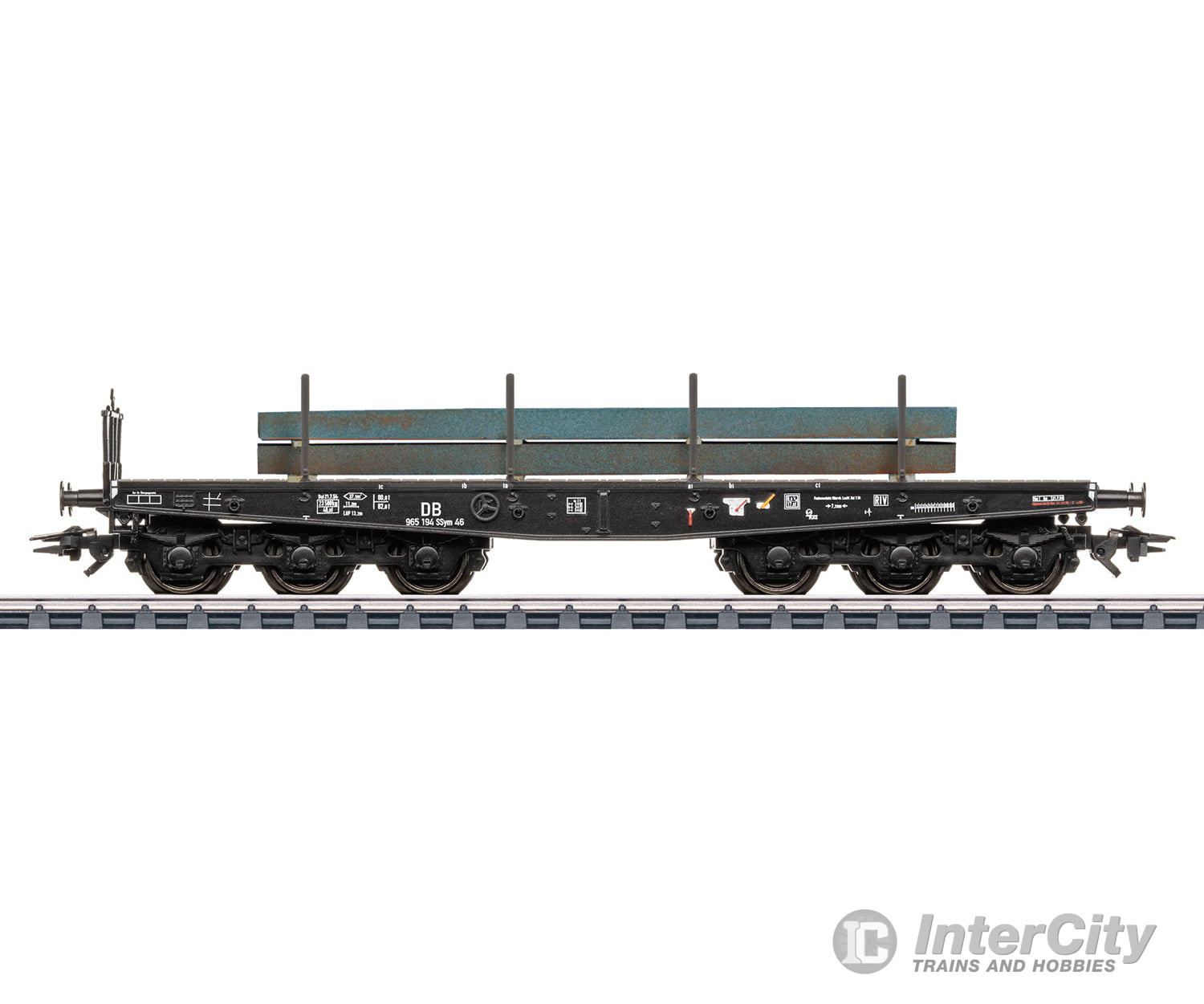 Marklin 48678 HO DB Type SSym 46 Heavy-Duty Flat Car European Freight Cars