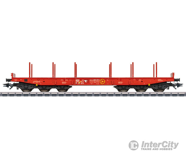 Marklin 48740 HO DB AG Type Samms 710 Heavy-Duty Flat Car CarMotion European Freight Cars