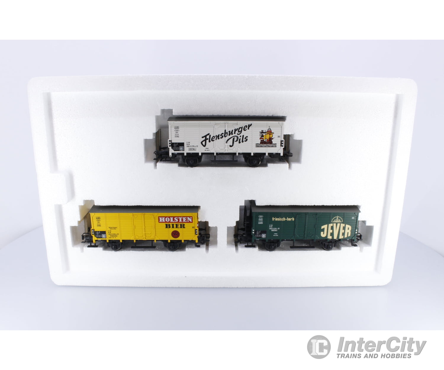 Marklin 48774 HO DB 3 Piece Beer Car Set European Freight Cars