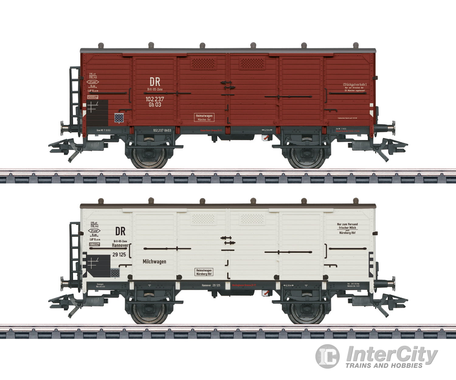 Marklin 48818 DB Milk Car Set - Default Title (IC-MARK-48818)
