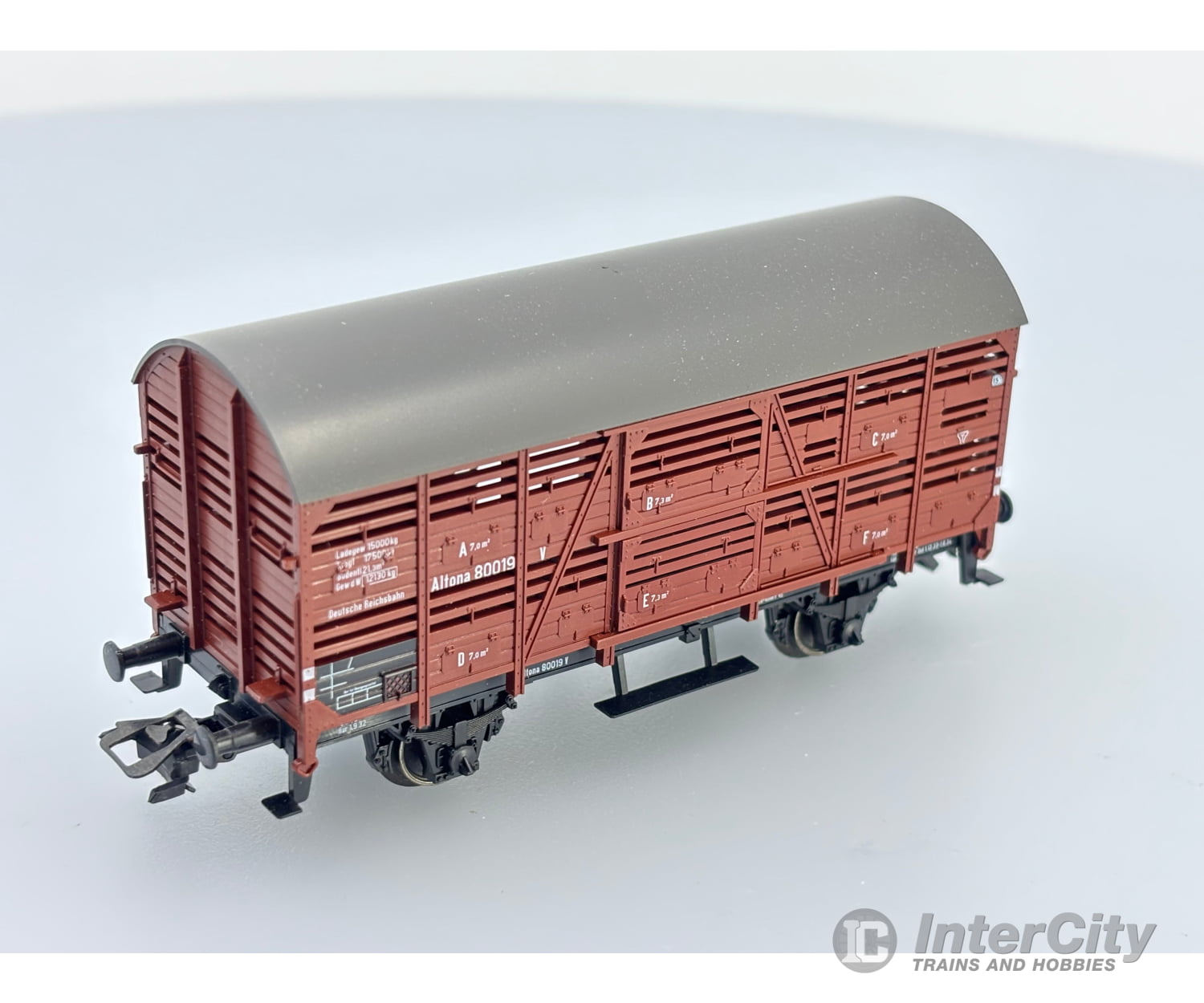 Marklin 4888 Ho Altona Livestock Car 80019 European Freight Cars