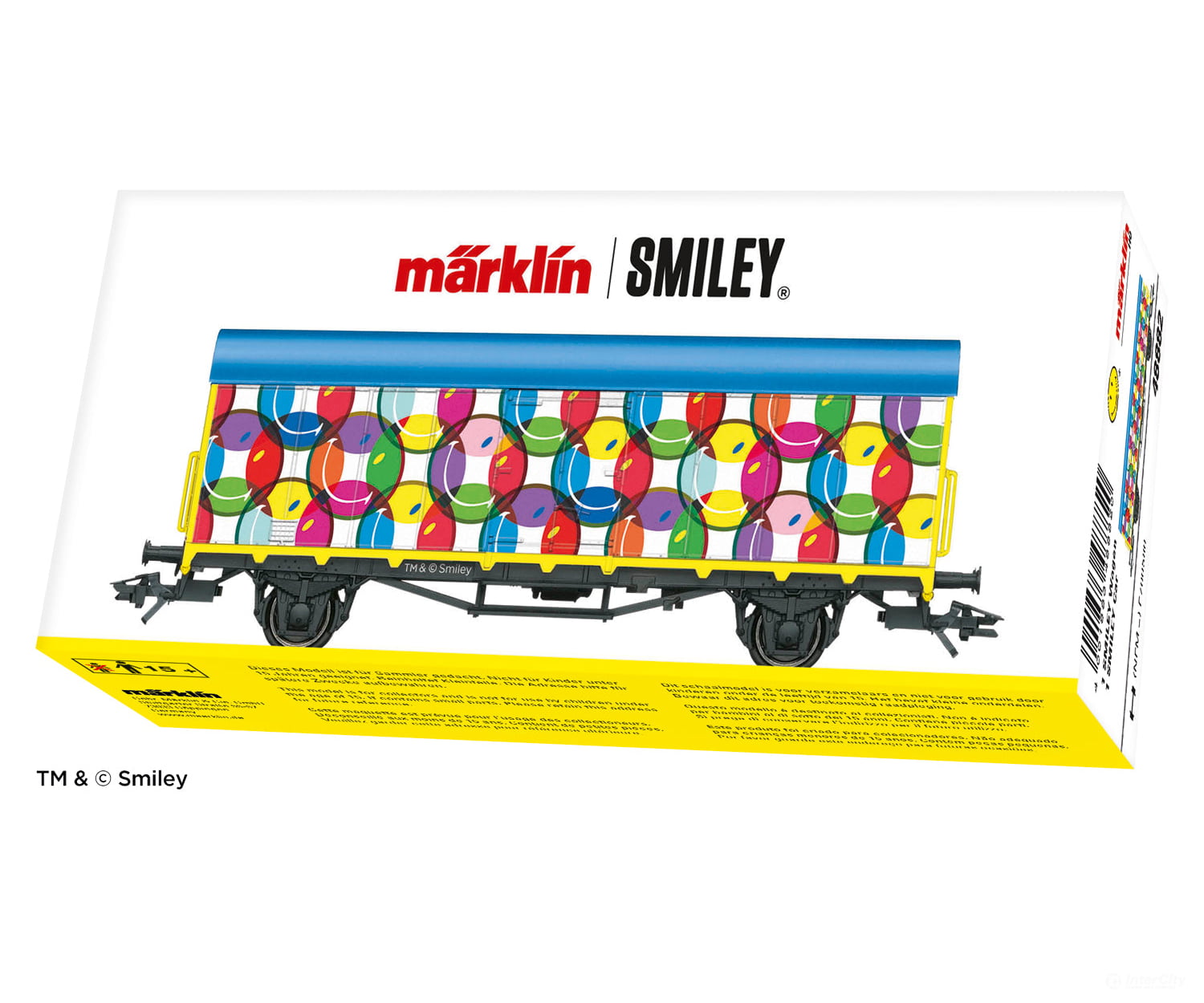 Marklin 48882 Ho Smiley® Car For 2024 European Freight Cars
