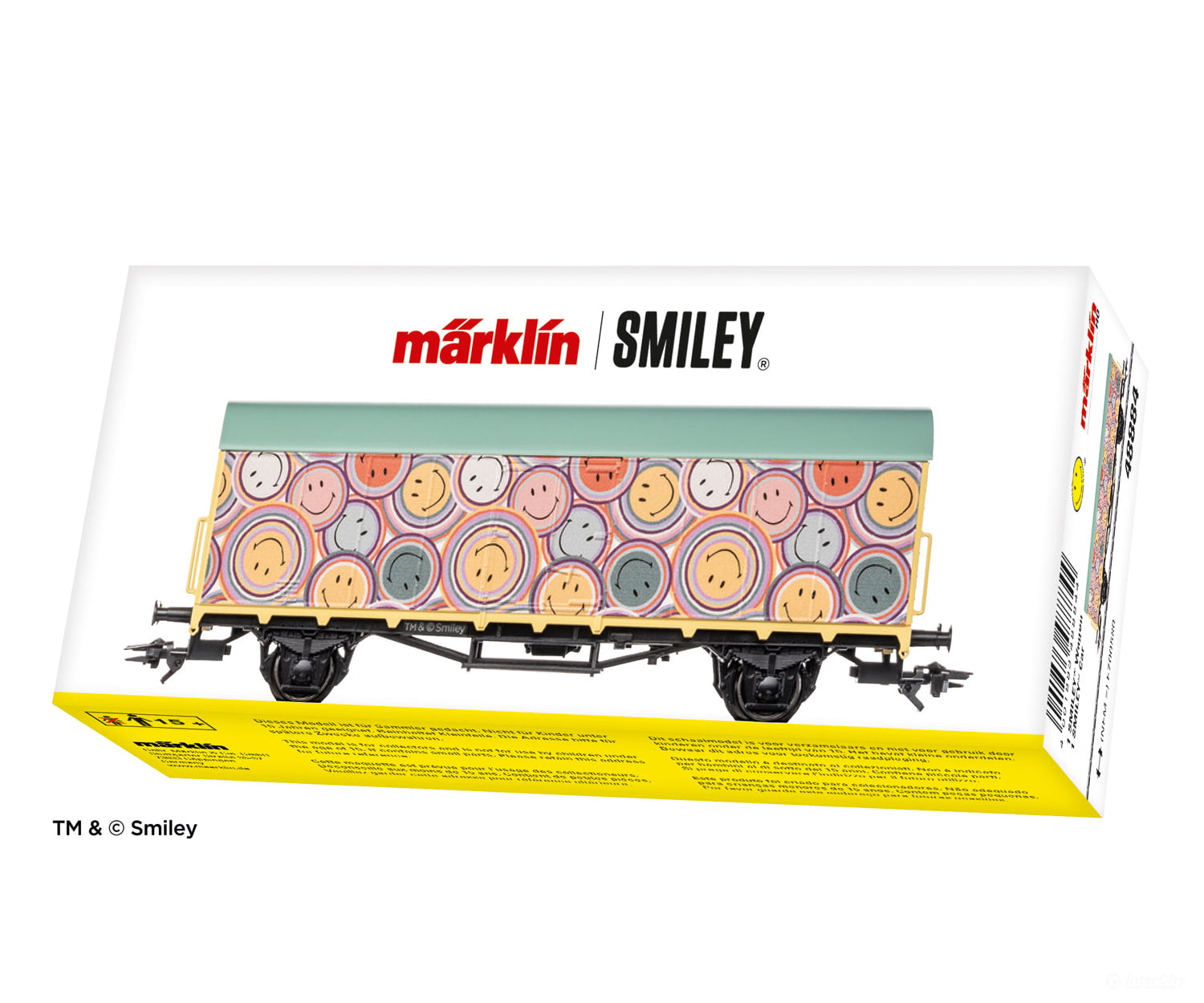 Marklin 48884 HO Smiley® Car 2026 European Freight Cars