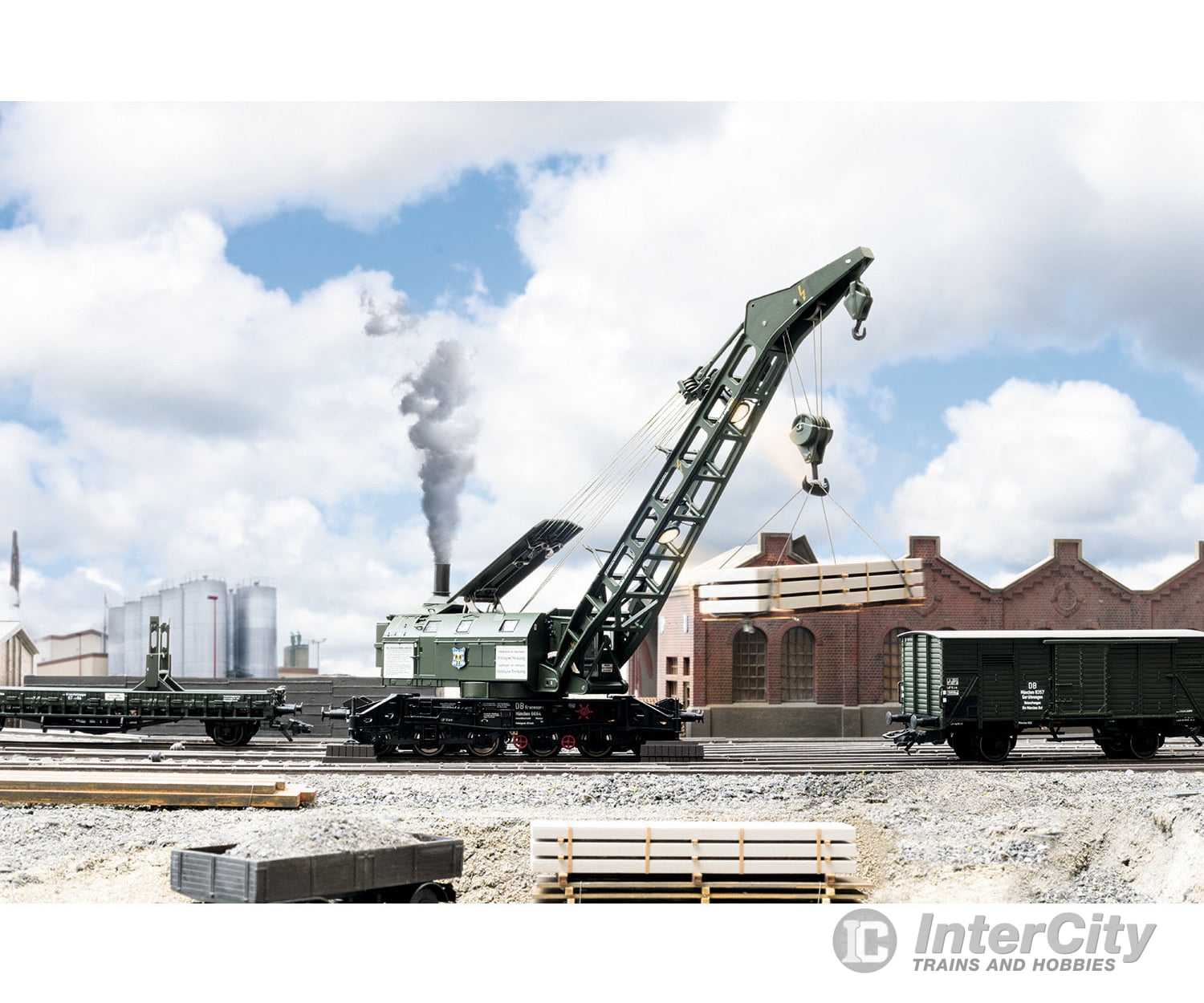 Marklin 49570 DB Ardelt 57 Metric Ton Steam Crane - Default Title (IC-MARK-49570)