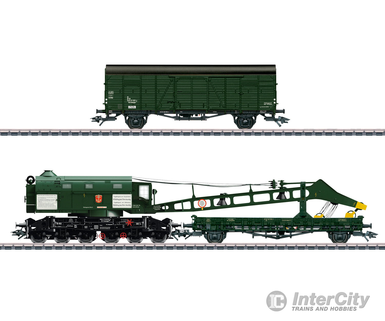 Marklin 49571 DB Type 058 Steam Crane (Ardelt) - Default Title (IC-MARK-49571)