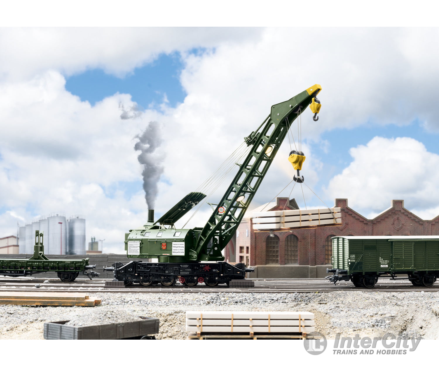 Marklin 49571 DB Type 058 Steam Crane (Ardelt) - Default Title (IC-MARK-49571)