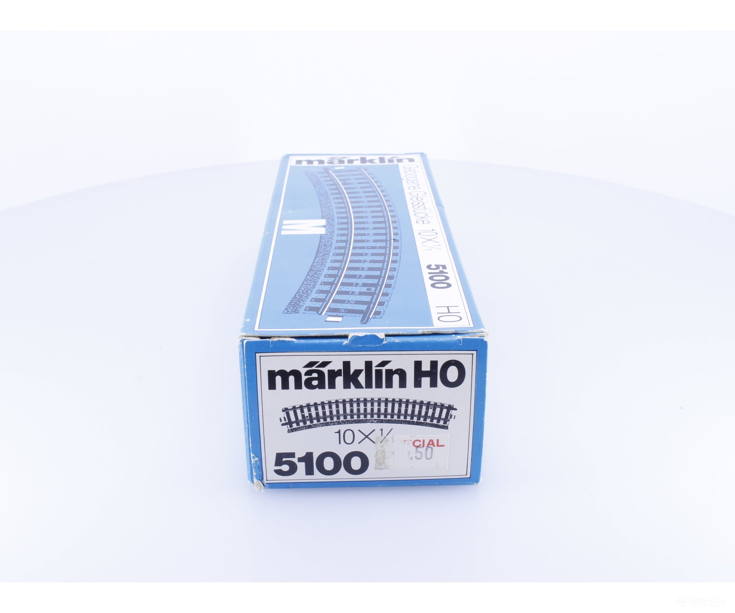 Marklin 5100 HO Curved Track Sections M Track (#1) - Track & Turnouts