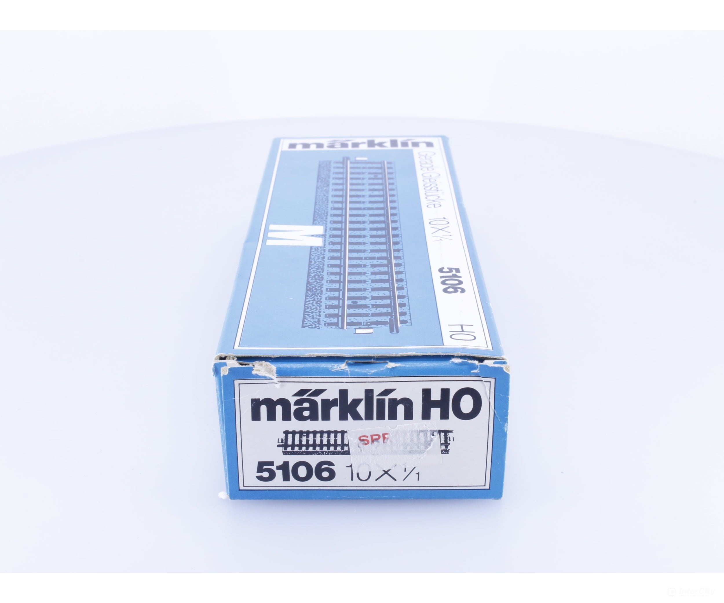Marklin 5106 HO Straight Track Sections M Track 10 Pieces (#12) - Track & Turnouts