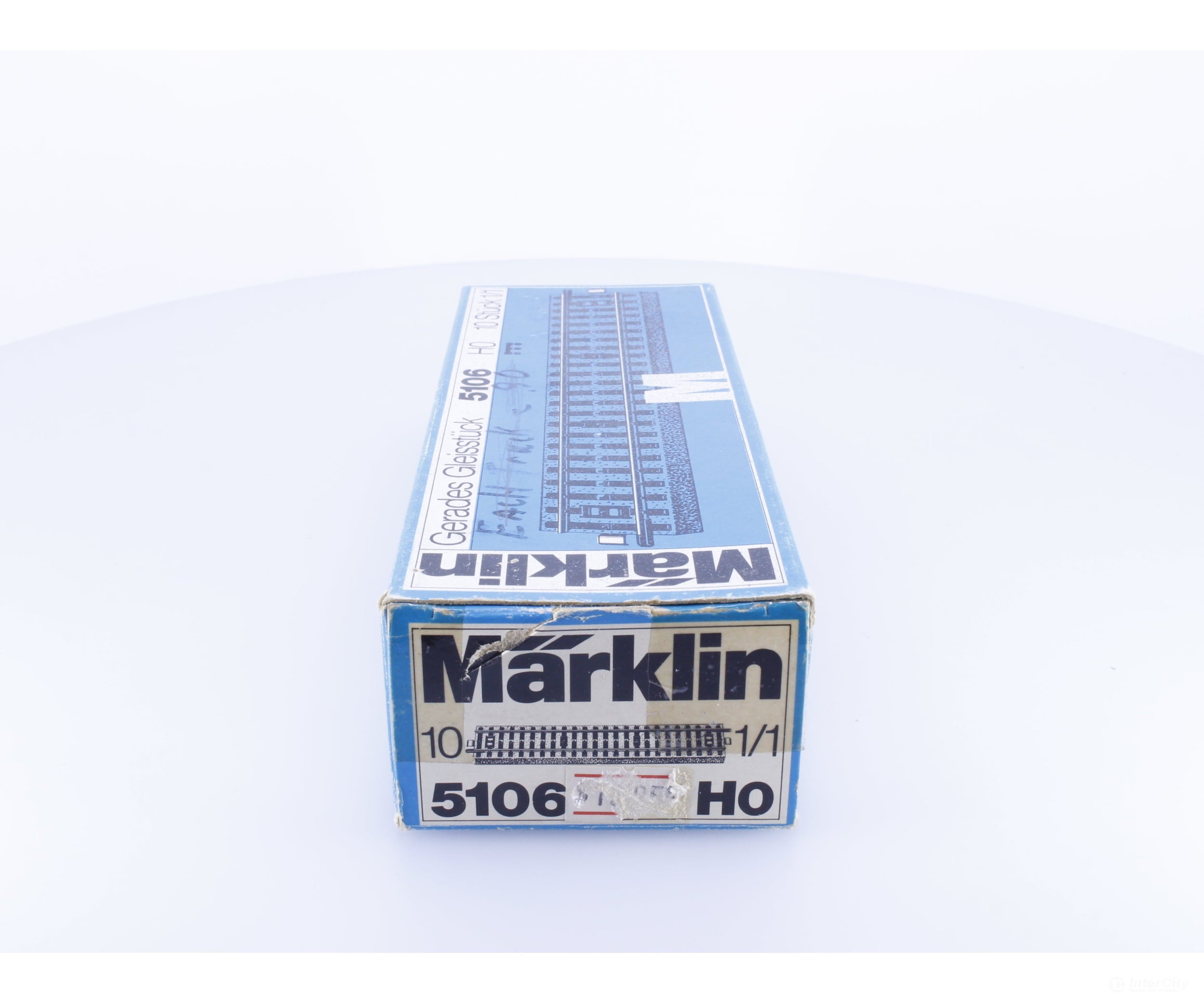 Marklin 5106 HO Straight Track Sections M Track 10 Pieces (#13) - Track & Turnouts