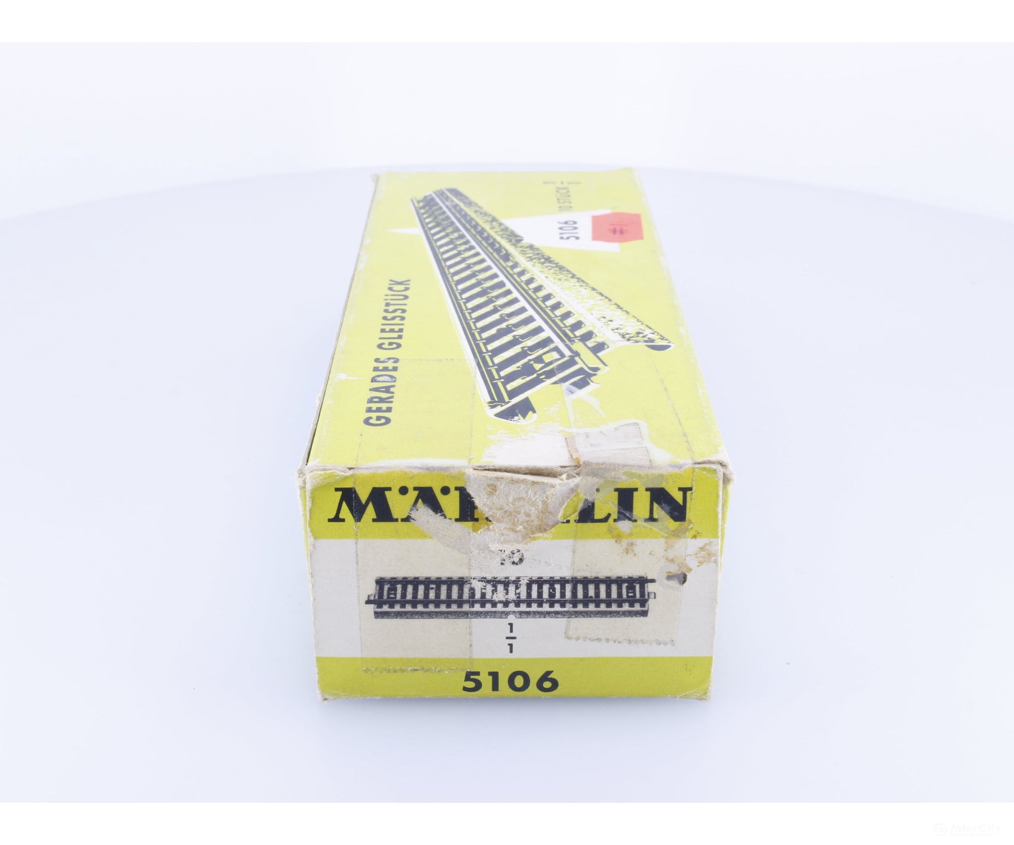 Marklin 5106 HO Straight Track Sections M Track 10 Pieces (#5) - Track & Turnouts