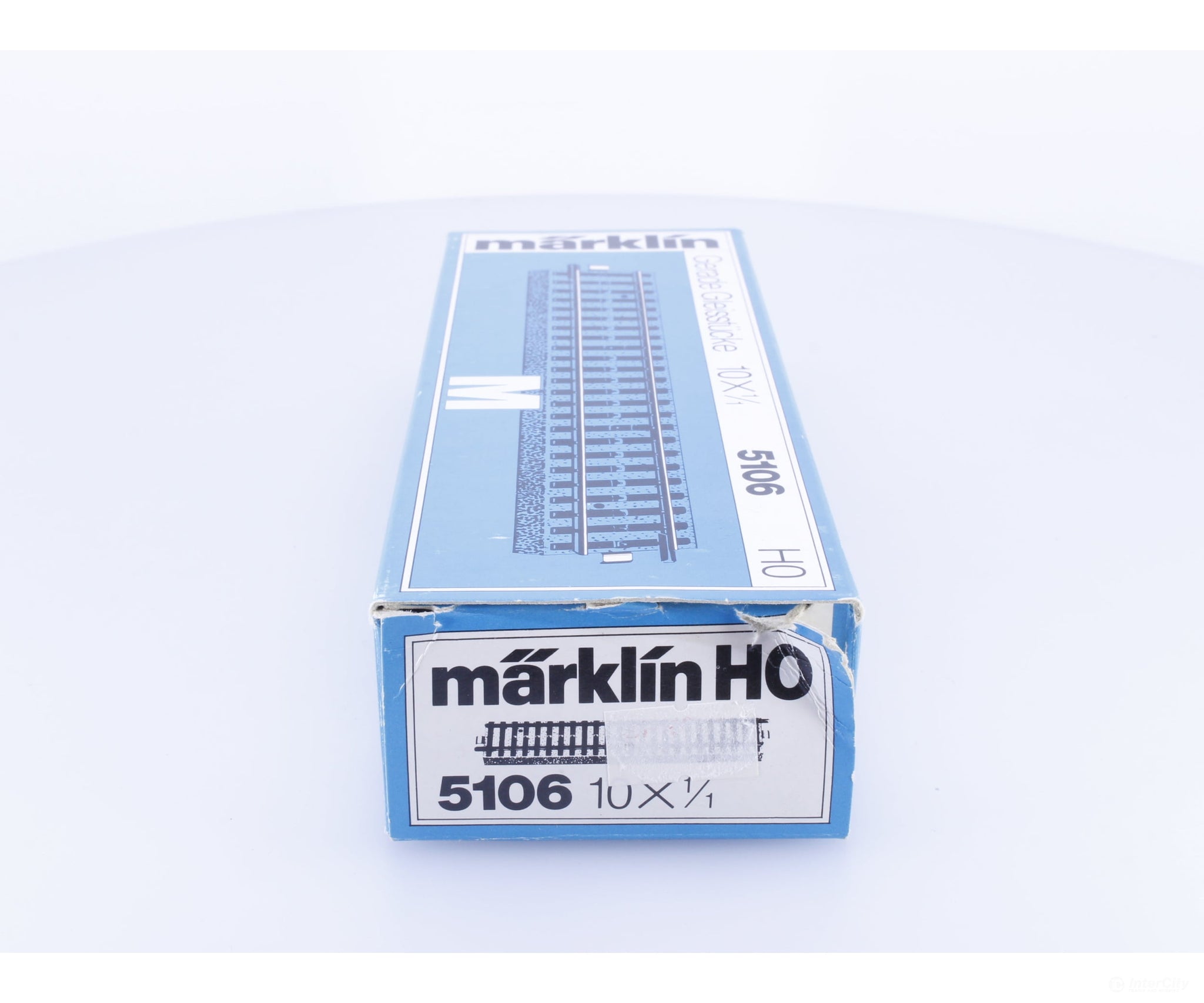 Marklin 5106 HO Straight Track Sections M Track 10 Pieces (#9) - Track & Turnouts