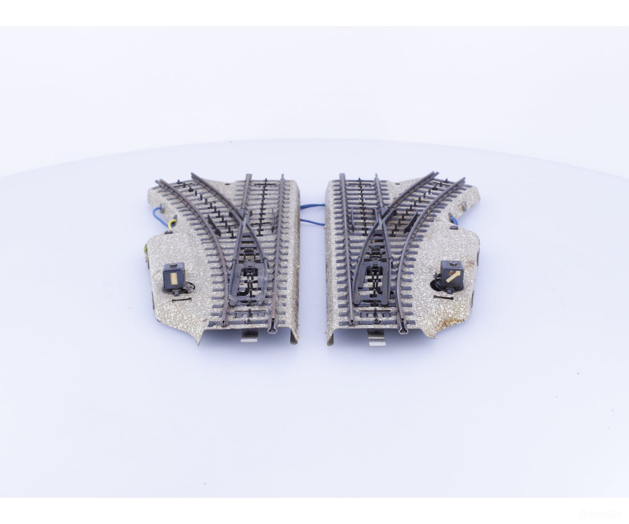 Marklin 5118/5119 HO Right/Left Electric Turnout Pair M Track #3 - Track & Turnouts