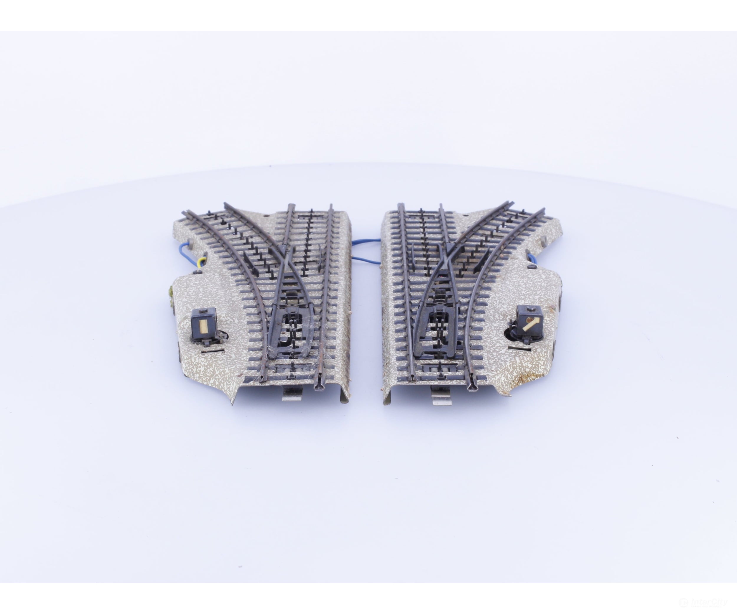 Marklin 5118/5119 HO Right/Left Electric Turnout Pair M Track #3 - Track & Turnouts
