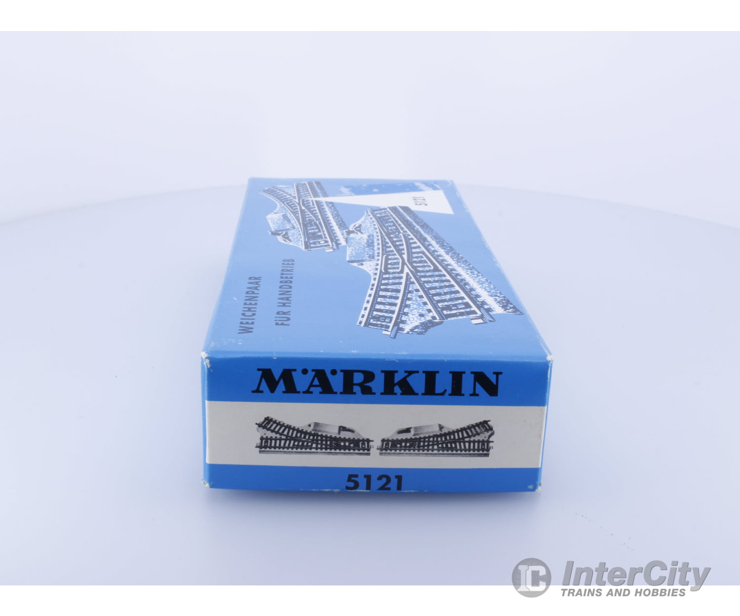 Marklin 5121 Ho M Track Pair Of Manual Turnouts (#3) &