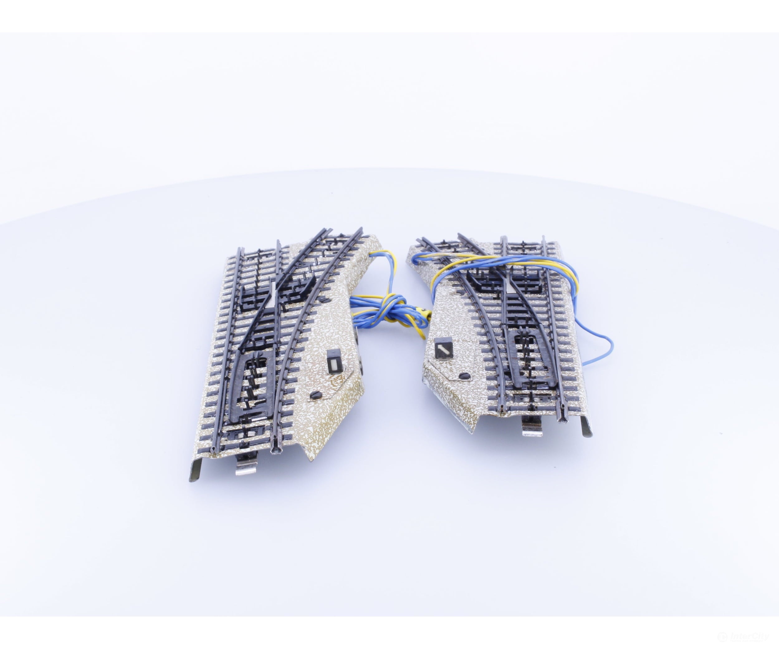 Marklin 5202 HO 1 Pair of 5202 Electric Left and Right M Track Turnouts (#2) - Track & Turnouts