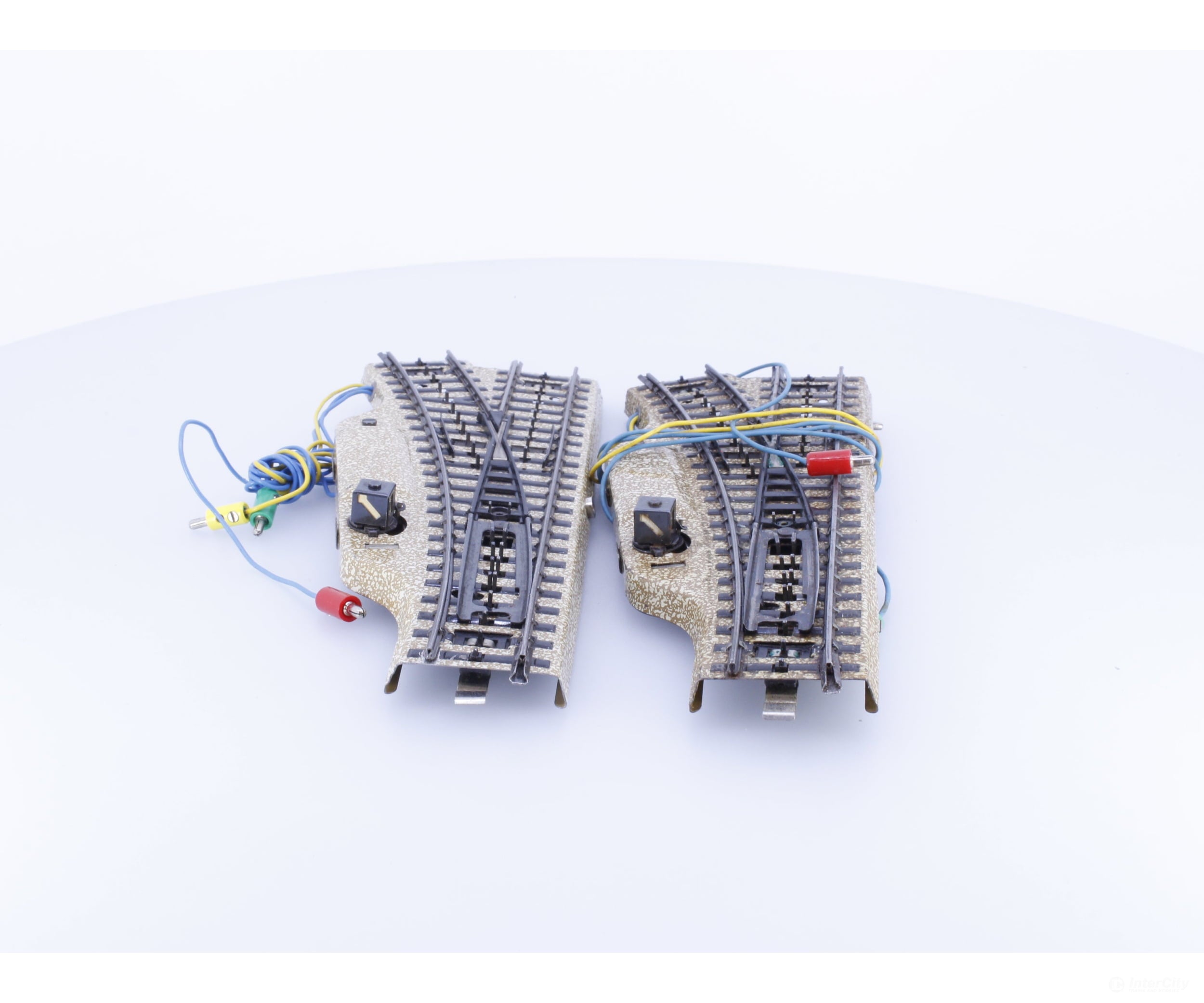 Marklin 5203 HO 1 Pair of Lefts Electric M Track Turnouts - Track & Turnouts