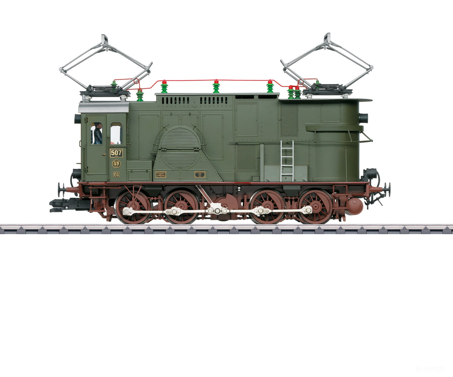 Marklin 55507 1 KPEV Class EG 507 Freight Train Electric Locomotive MFX Digital Sound - European Locomotives