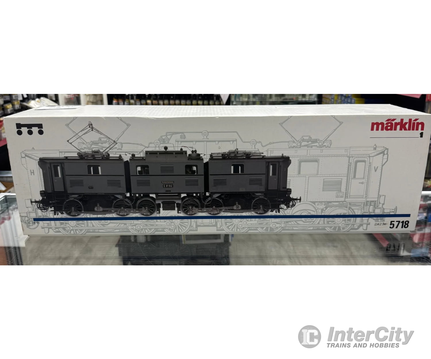 Marklin 5718 1-Gauge Dr Electric Locomotive E91 92 - Mhi Edition European Locomotives