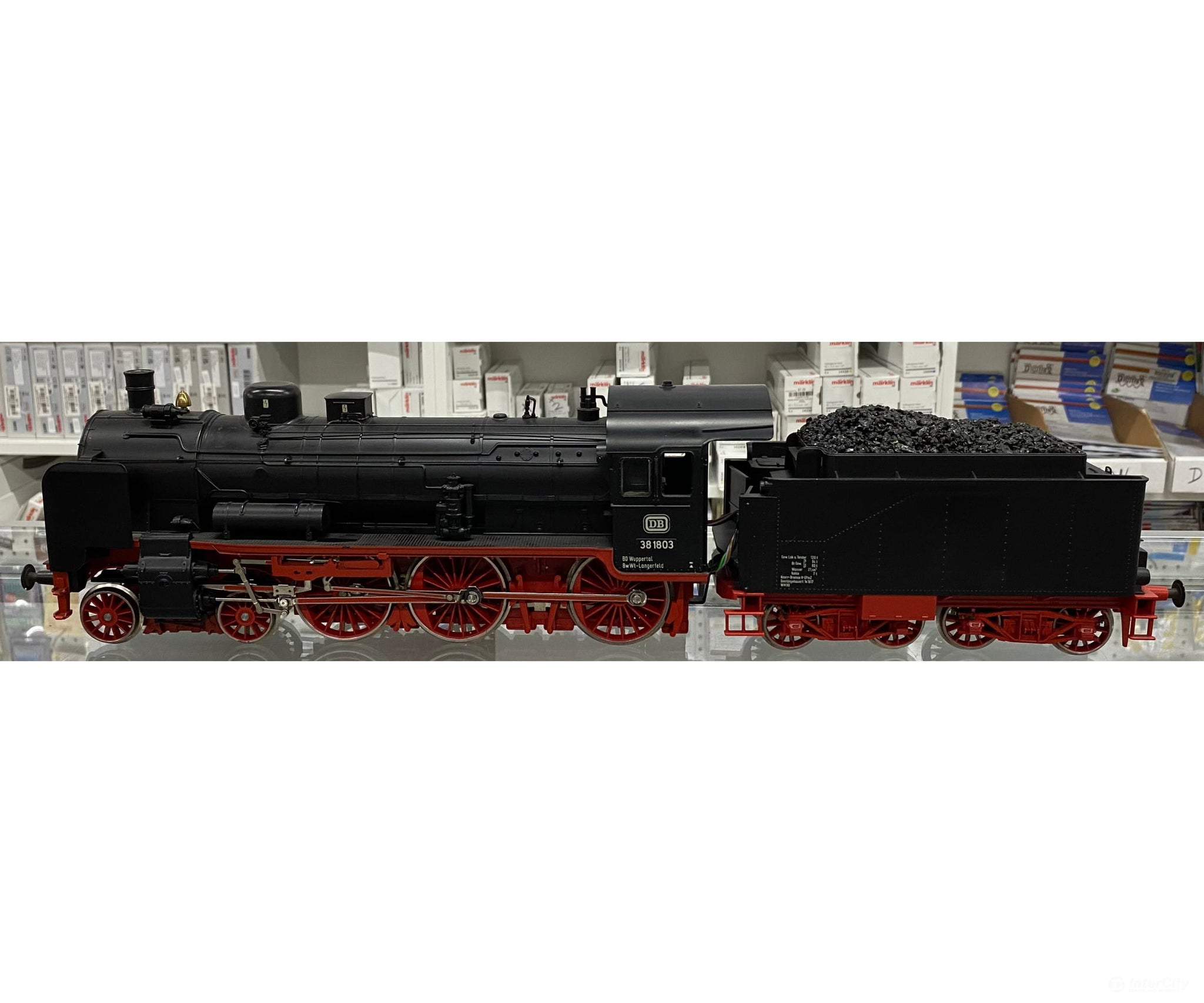 Marklin 5747 1 DB BR 38 Class 4-6-0 Steam Locomotive P8 Smoke Unit 38 1803 Analog DC European Locomotives
