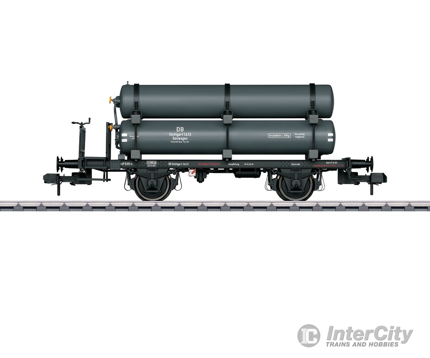 Marklin 58060 DB Maintenance Tank Car with Gas Tanks - Default Title (IC-MARK-58060)