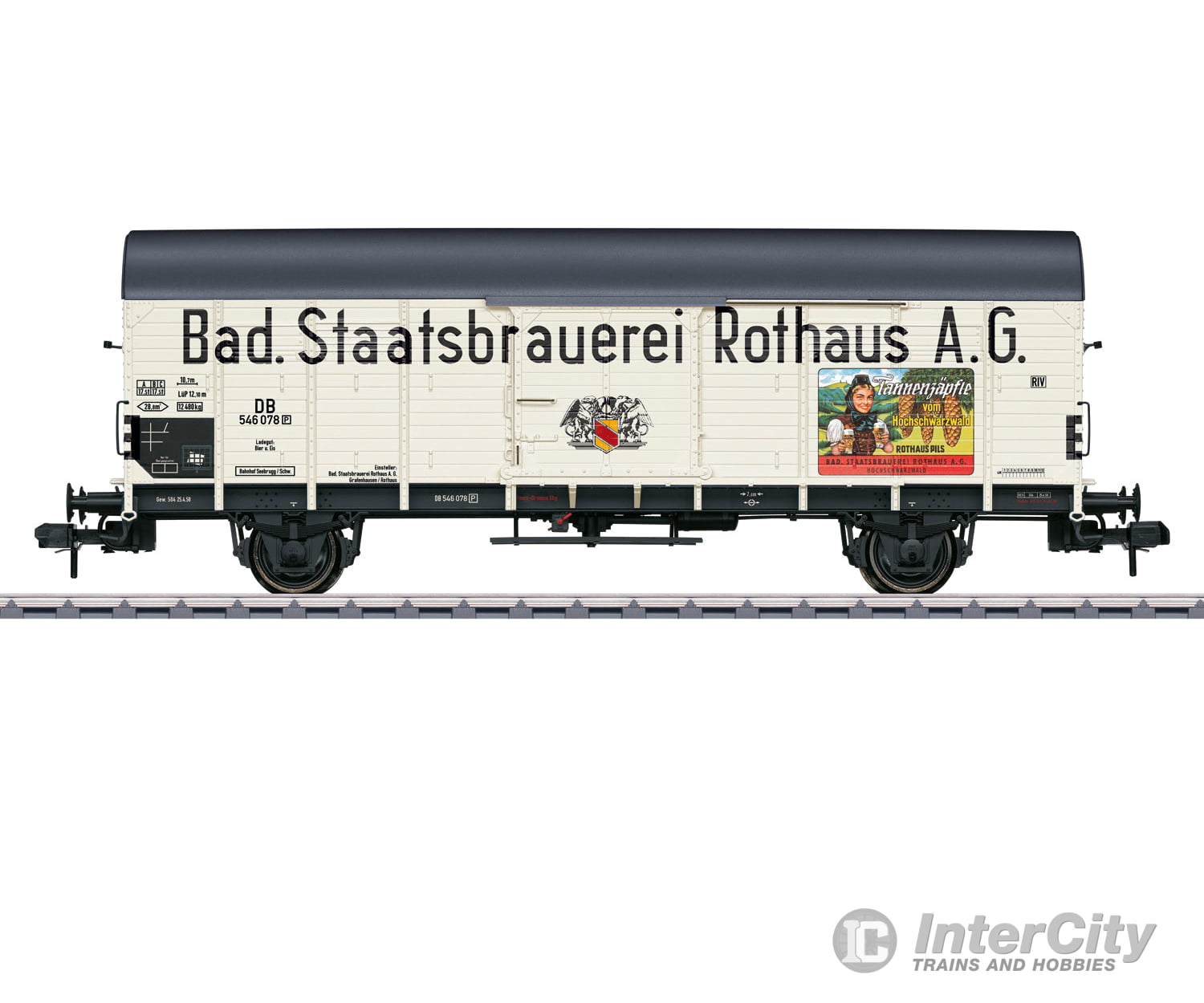 Marklin 58837 1 DB Type GL 11 Boxcar ’Tannenzäpfle’ European Freight Cars