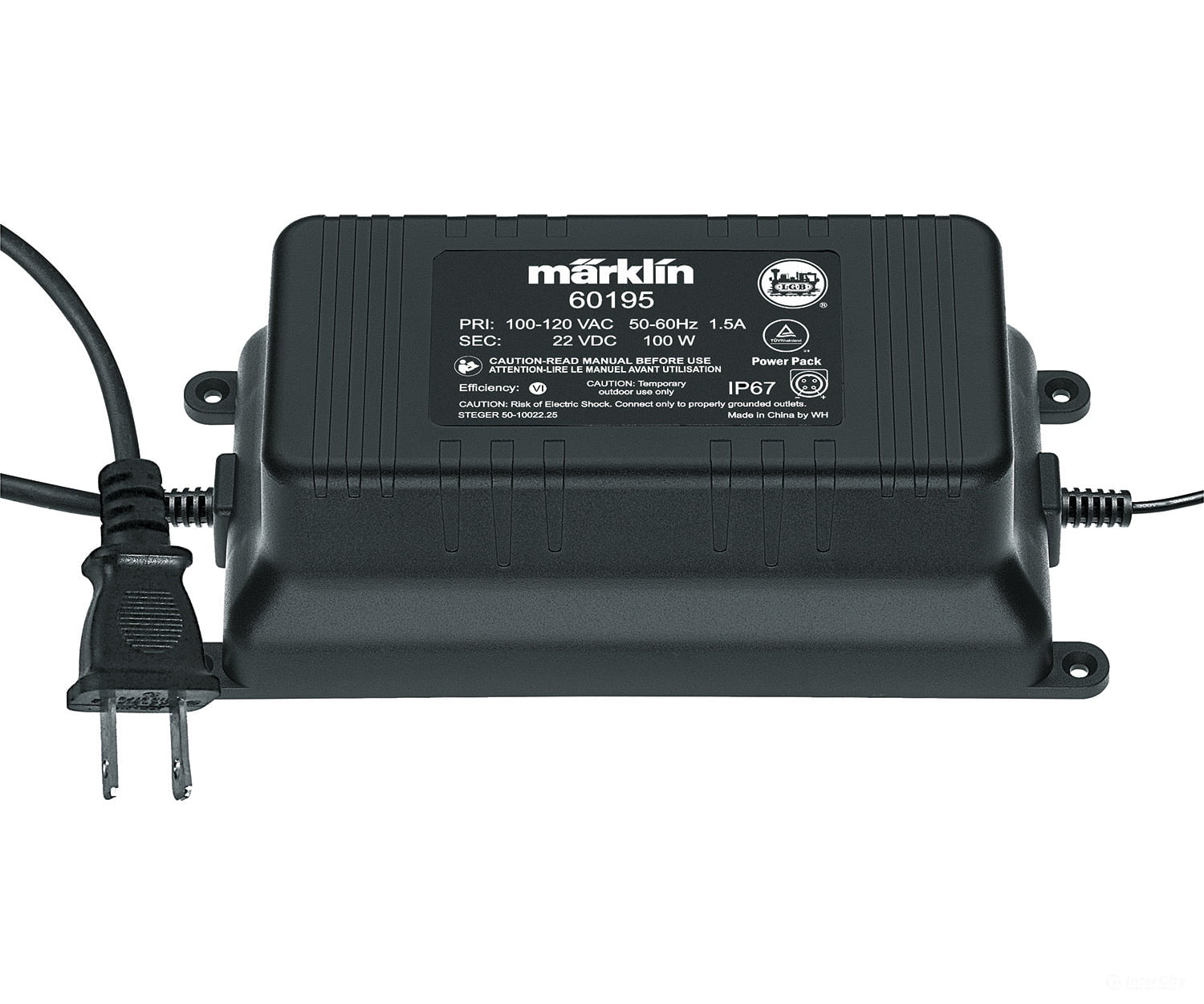 Marklin 60195 100 VA, 120 Volt Switched Mode Power Pack - Default Title (IC-MARK-60195)