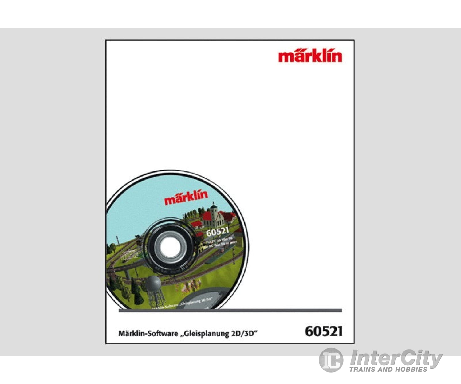 Marklin 60521 Marklin Software "Track Planning 2D/3D", Version 10.0 - Default Title (IC-MARK-60521)