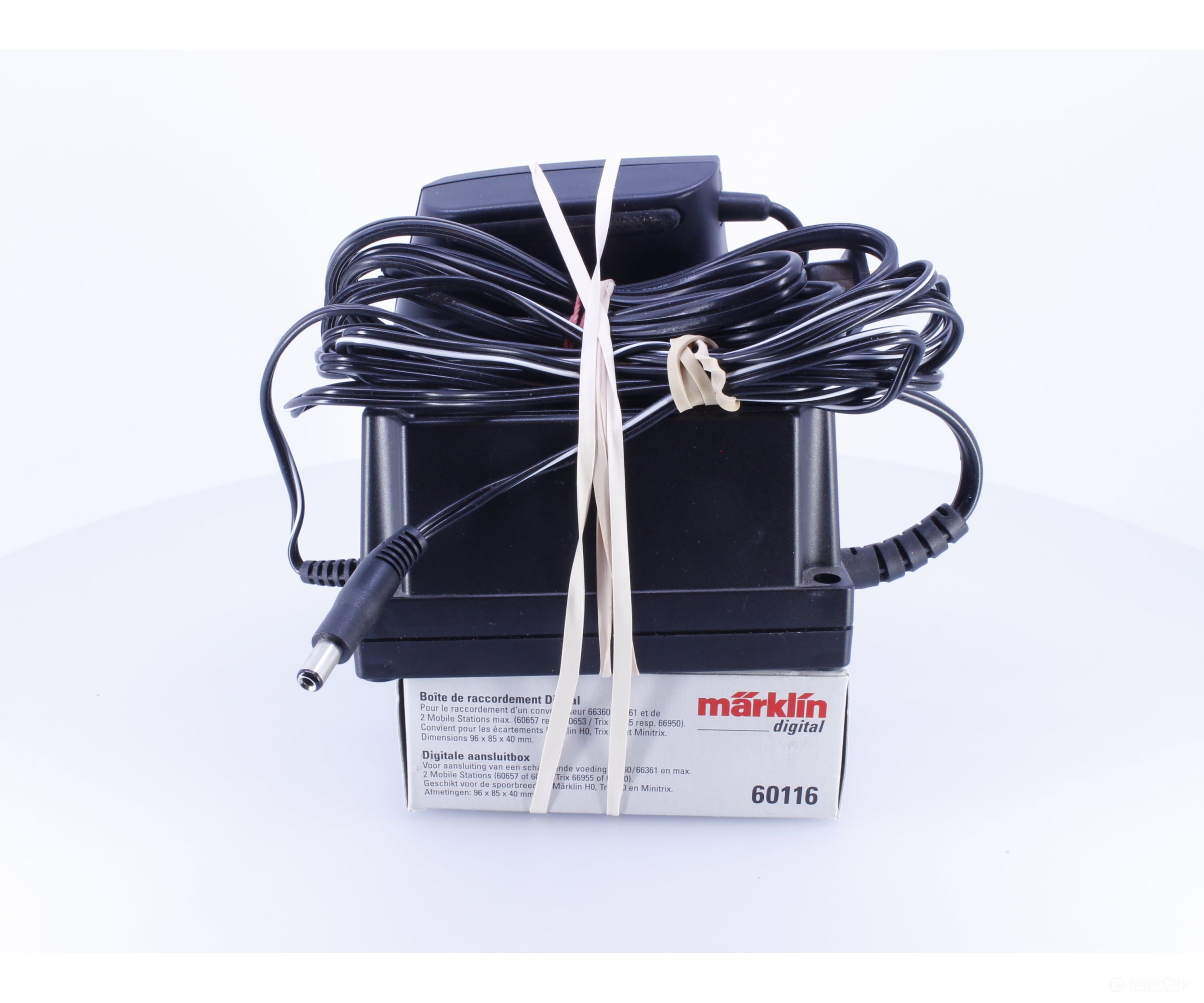 Marklin 60657/60116/66185 HO Mobile Station incl. Connection Box and 18VA Transformer Command Stations & Expansion