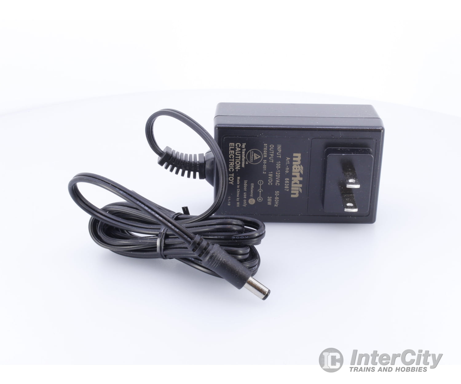 Marklin 66367 HO Transformer 36VA 110V (#1) Analog Throttles & Power