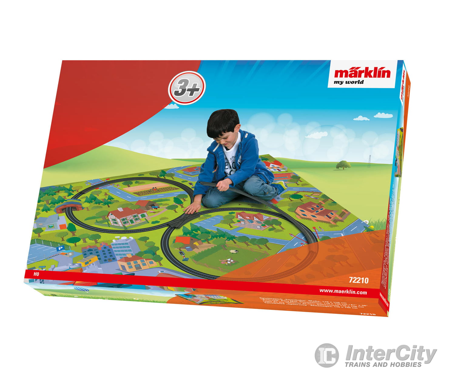 Marklin 72210 Marklin my world - "Railroad" Play Mat - Default Title (IC-MARK-72210)