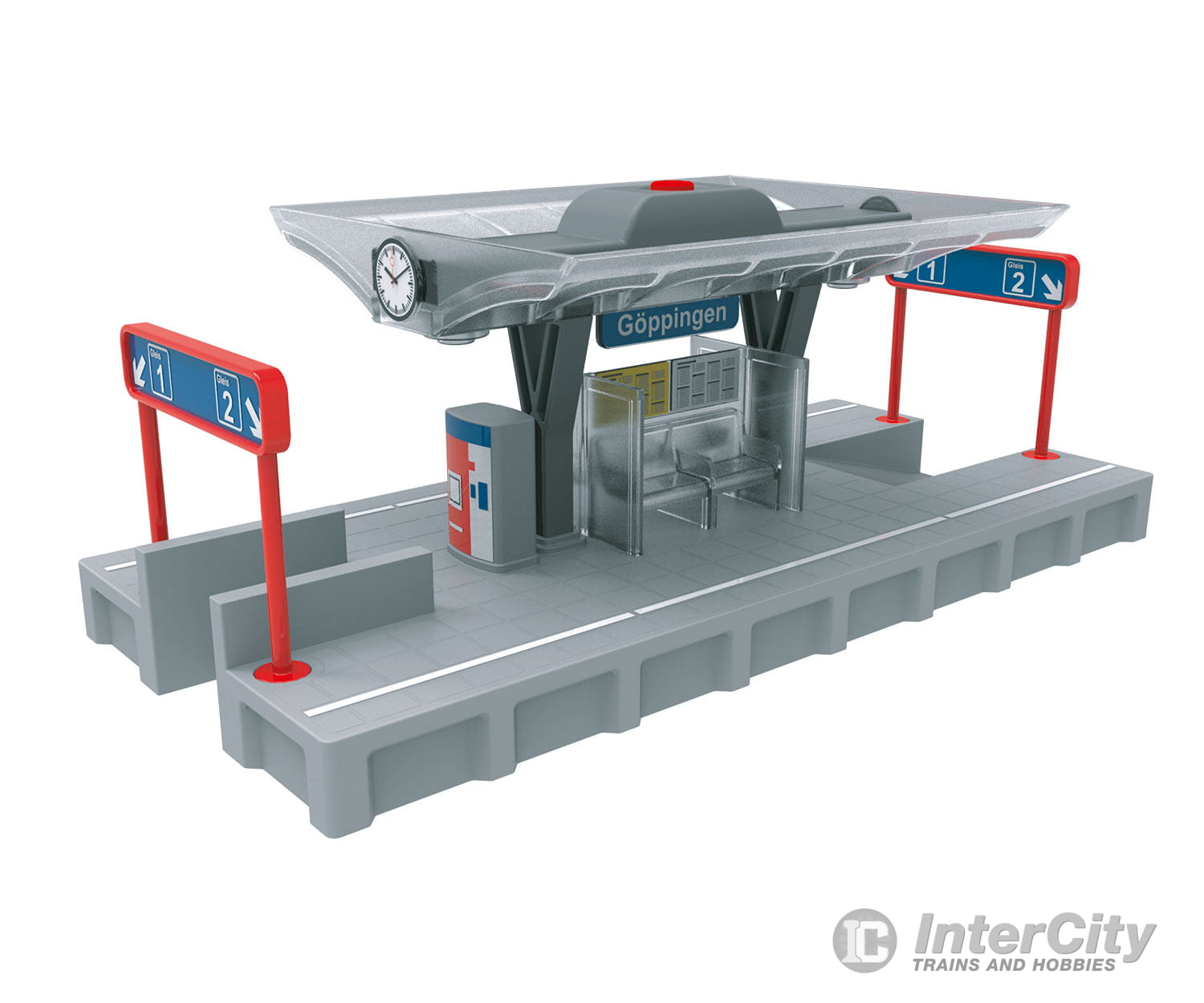 Marklin 72213 Marklin my world - Station Platform with Light - Default Title (IC-MARK-72213)