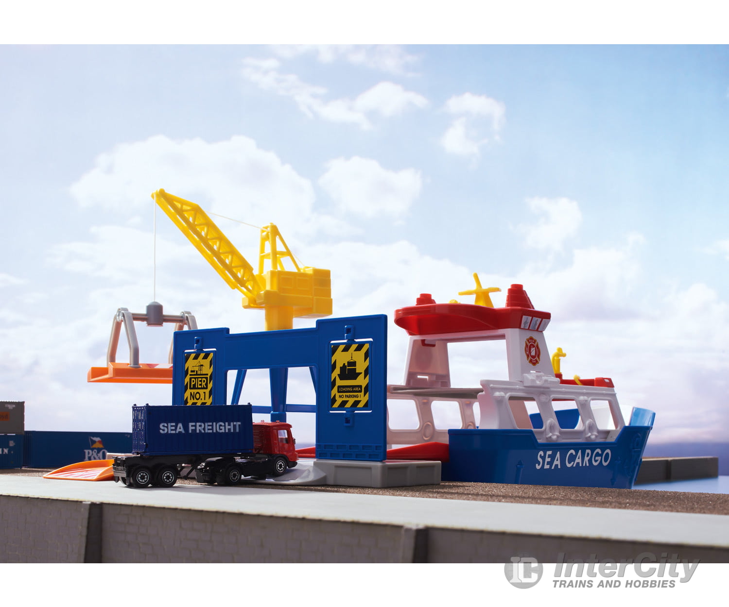 Marklin 72223 Marklin my world - Freight Ship and Harbor Crane - Default Title (IC-MARK-72223)
