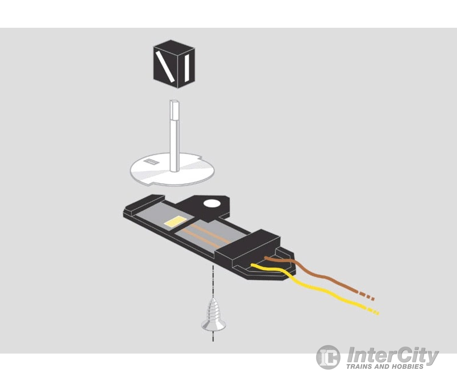 Marklin 74470 Turnout Lantern Kit, Right/Left (Contents 1 piece of each) - Default Title (IC-MARK-74470)