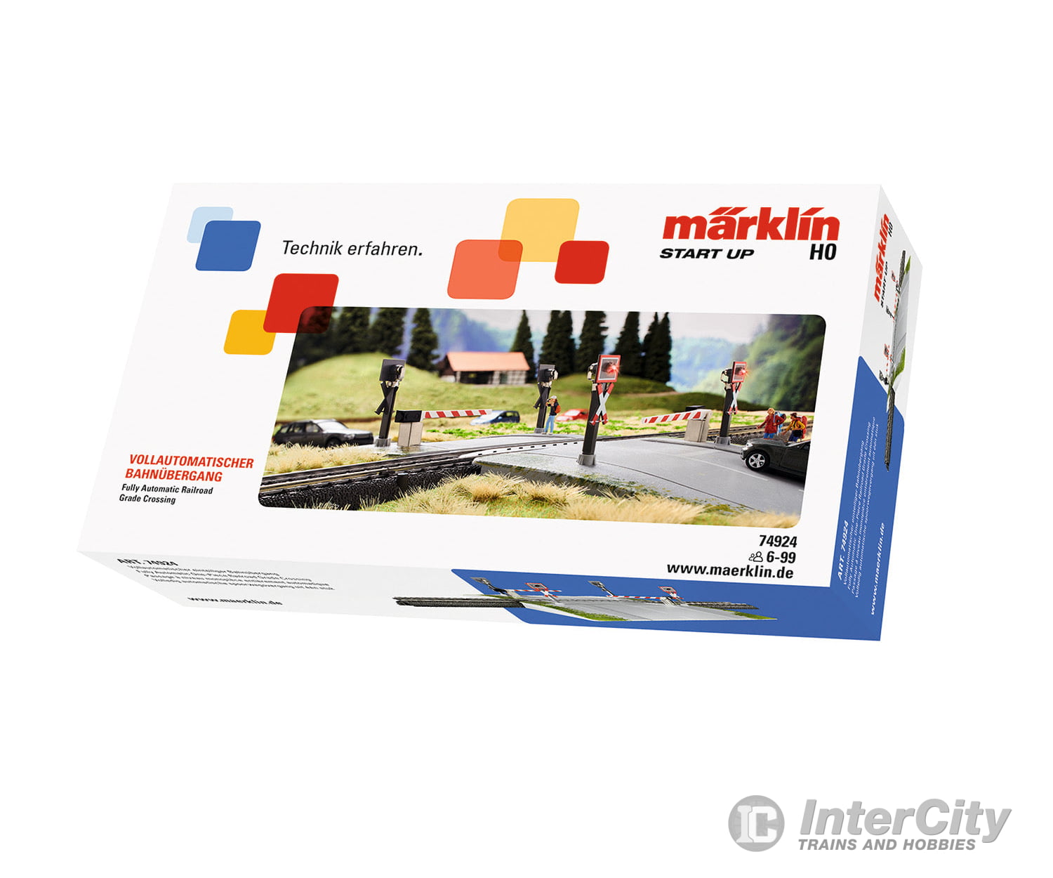 Marklin 74924 Marklin Start up - Fully Automatic Railroad Grade Crossing - Default Title (IC-MARK-74924)