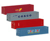 Marklin 76552 Ho 40-Foot Container Set Freight Loads & Containers