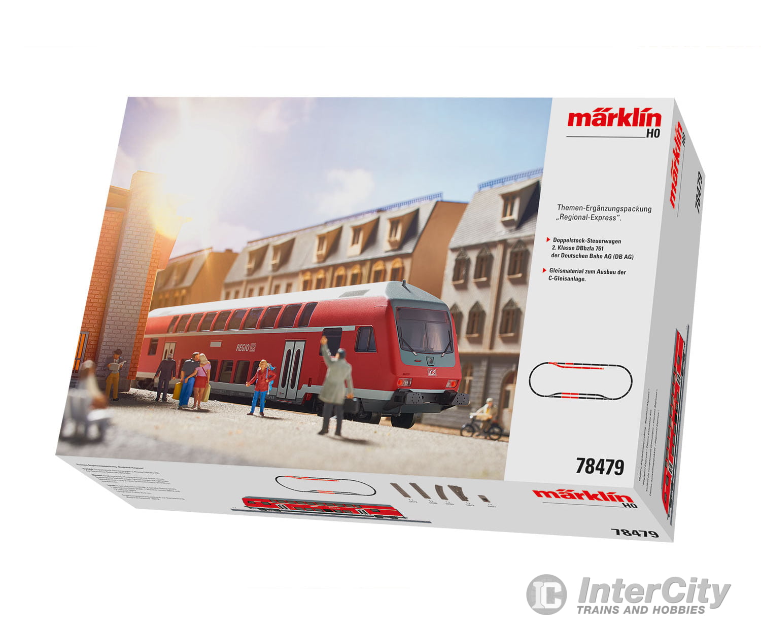 Marklin 78479 DB AG "Regional Express" Theme Extension Set - Default Title (IC-MARK-78479)