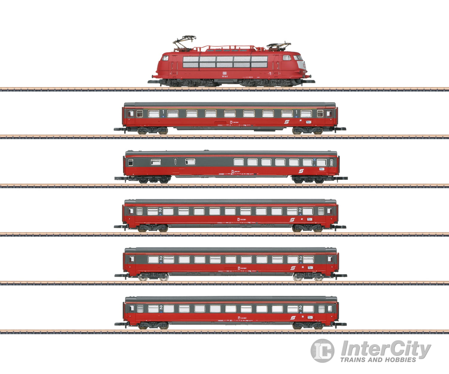 Marklin 81282 Z Ec 64 Mozart Train Set With A Class 103 Electric Locomotive Starter & Sets