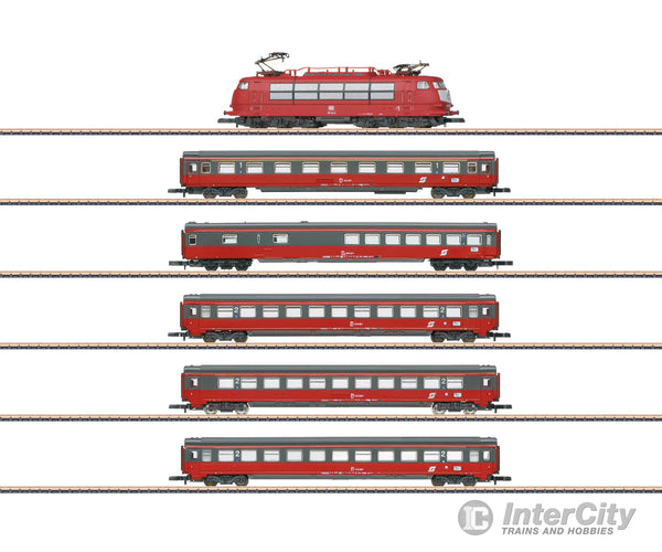 Marklin 81282 Z Ec 64 Mozart Train Set With A Class 103 Electric Locomotive Starter & Sets