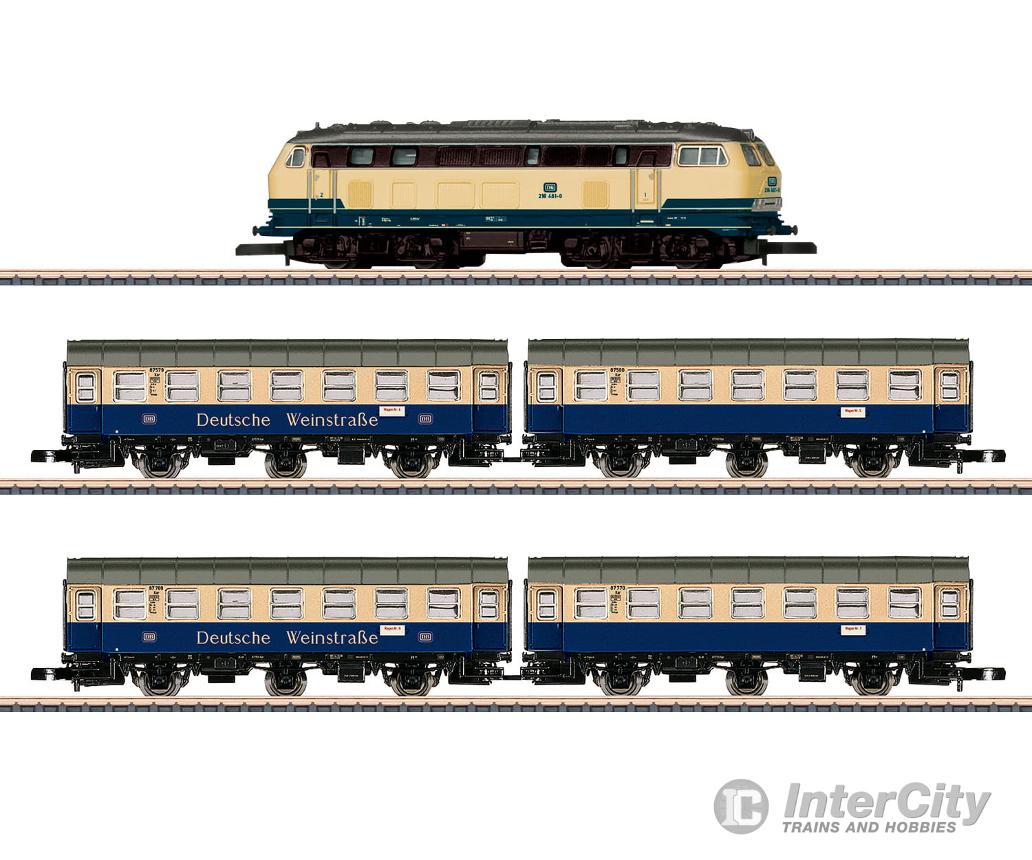 Marklin 81306 DB "Deutsche Weinstra&szlig;e" / "German Wine Road" Train Set - Default Title (IC-MARK-81306)