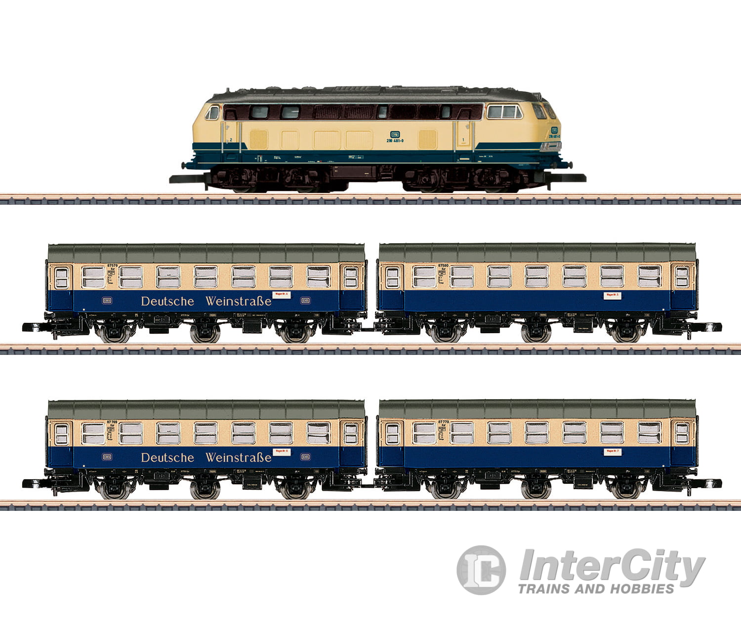 Marklin 81306 DB "Deutsche Weinstra&szlig;e" / "German Wine Road" Train Set - Default Title (IC-MARK-81306)