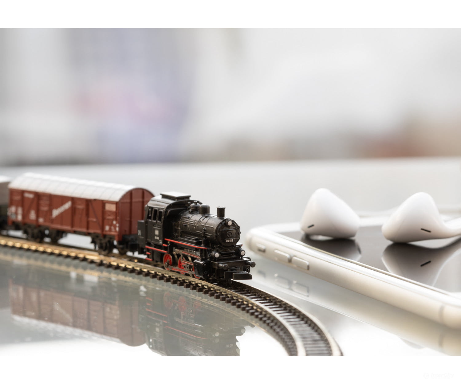 Marklin 81701 DB "Freight Train" Starter Set with a Class 89 Steam Locomotive, and Oval of Track, a Locomotive Controller, and a Power Supply - Default Title (IC-MARK-81701)